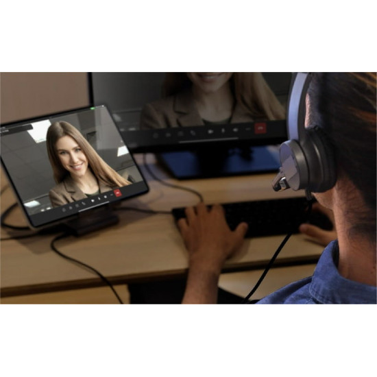 Док-станція J5create USB-C 8-в-1 (JTS224-N)