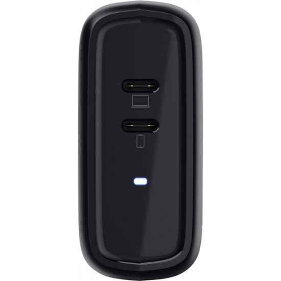 Зарядний пристрій Trust Maxo 65W 2xUSB-Type C Black (25380)