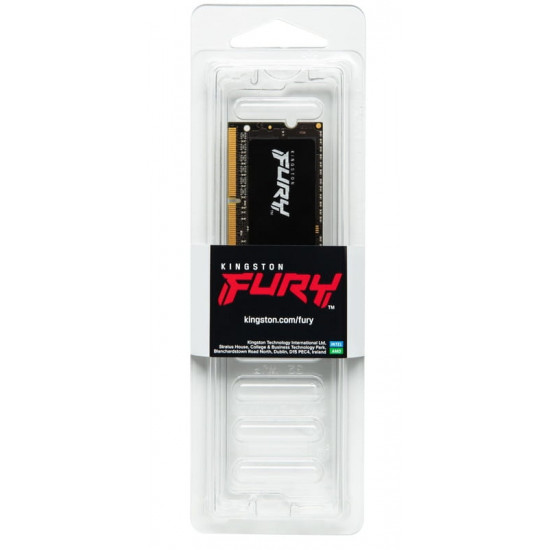Модуль пам`яті SO-DIMM DDR4 8GB/3200 Kingston Fury Impact (KF432S20IB/8)