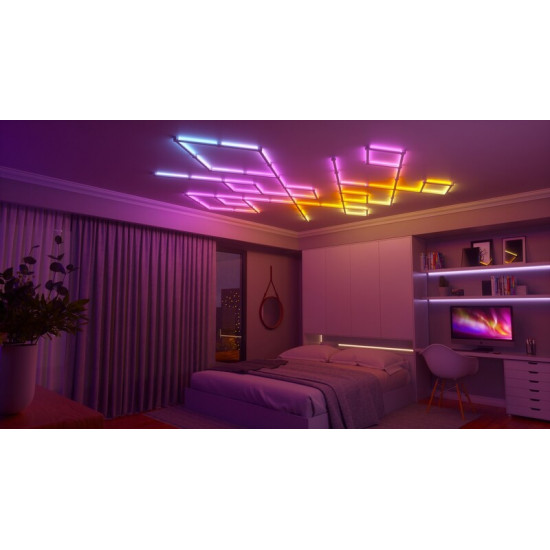 Додаткові панелі Nanoleaf Lines Expansion Pack Apple HomeKit, 3 шт. (NL59-E-0001LW-3PK)