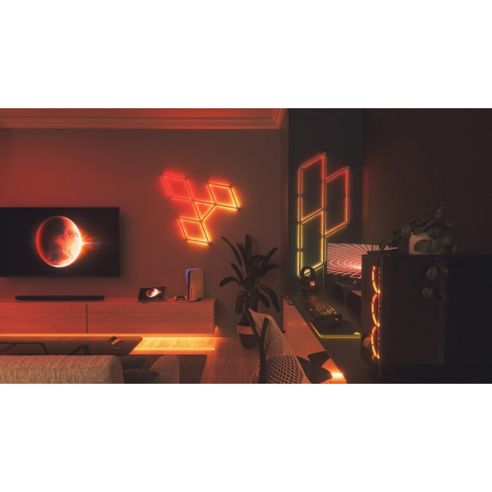 Додаткові панелі Nanoleaf Lines Expansion Pack Apple HomeKit, 3 шт. (NL59-E-0001LW-3PK)