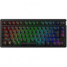 Клавіатура бездротова HyperX Alloy Rise 75 Red RGB UA Black (91Y91AA)