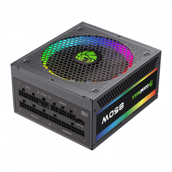Блок живлення GameMax RGB 850 Pro 850W Black (ATX3.1 PCIe5.1)