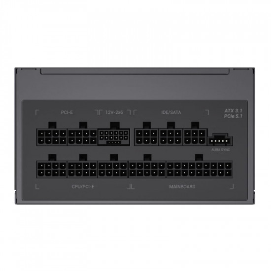 Блок живлення GameMax RGB 850 Pro 850W Black (ATX3.1 PCIe5.1)