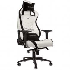 Крісло для геймерів Noblechairs Epic White/Black (NBL-PU-WHT-001)