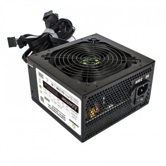 Блок живлення GameMax GM-600 80+ APFC 600W Black