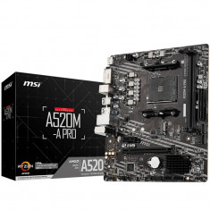 Материнська плата MSI A520M-A Pro Socket AM4
