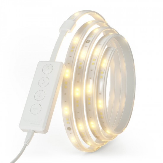 Розумна світлодіодна стрічка Nanoleaf Essentials Lightstrip Starter Kit Apple HomeKit, 2м (NL55-0002LS-2M)
