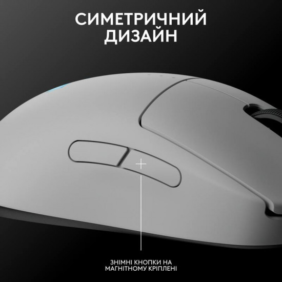 Миша бездротова Logitech G Pro 2 Lightspeed White (910-007302)