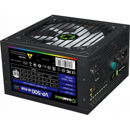 Блок живлення GameMax VP-500-M-RGB 500W