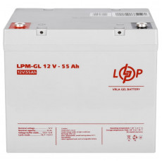 Акумуляторна батарея LogicPower 12V 55AH (LPM-GL 12V - 55 AH) GEL