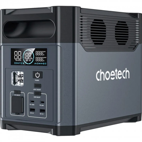 Зарядна станція Choetech BS061 1024Wh, 1200W (BS061-EU-GY)