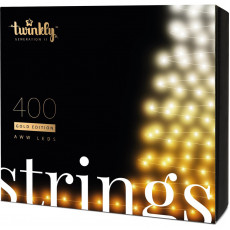 Smart LED гірлянда Twinkly Strings AWW Gen II (TWS400GOP-BEU) 400LED, 32м, BT+WiFi