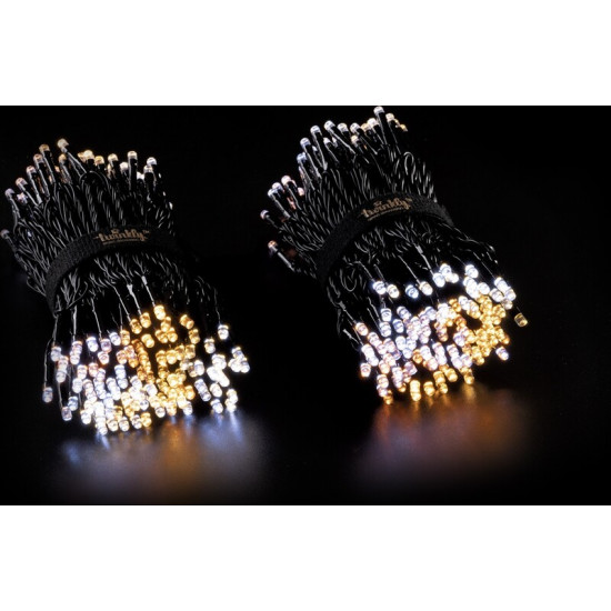 Smart LED гірлянда Twinkly Strings AWW Gen II (TWS400GOP-BEU) 400LED, 32м, BT+WiFi