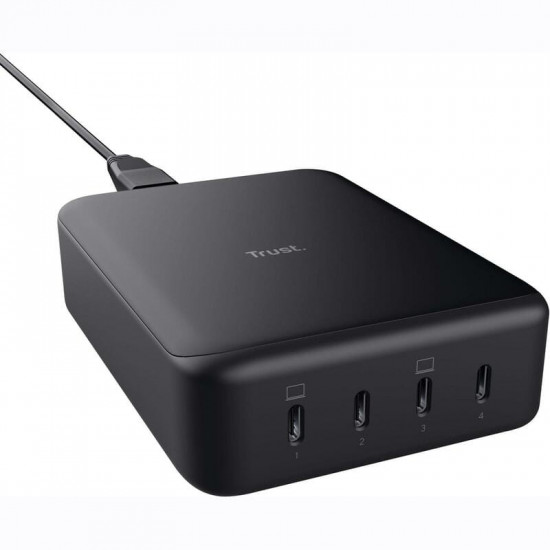 Зарядний пристрій Trust Maxo 240W Black (25413)