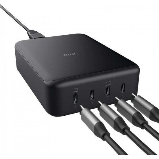Зарядний пристрій Trust Maxo 240W Black (25413)