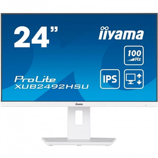 Монітор Iiyama 23.8" ProLite XUB2492HSU-W6 IPS White 100Hz