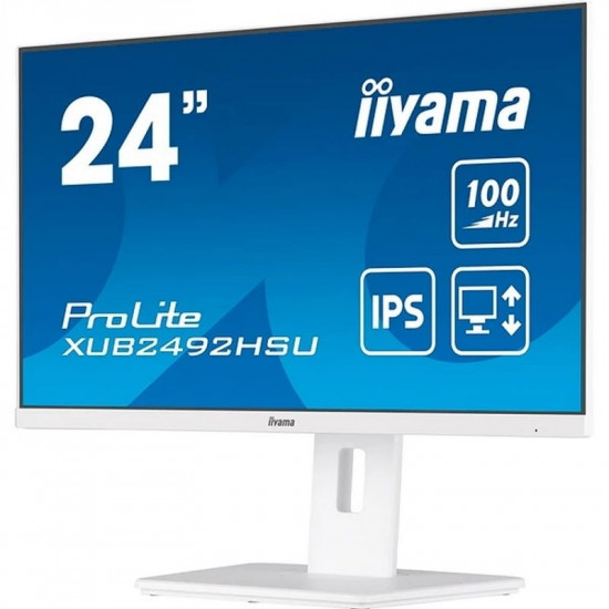 Монітор Iiyama 23.8" ProLite XUB2492HSU-W6 IPS White 100Hz