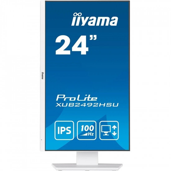 Монітор Iiyama 23.8" ProLite XUB2492HSU-W6 IPS White 100Hz