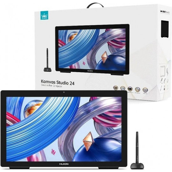 Графічний комп`ютер Huion Kamvas Studio 24 + рукавичка