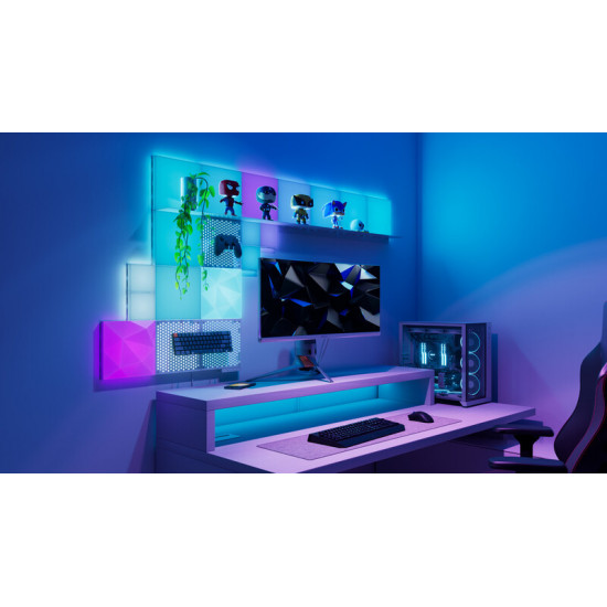 Розумні світлові панелі Nanoleaf Blocks Combo XL з підтримкою HomeKit і Matter, 9 шт. (N8100K02-10CB)