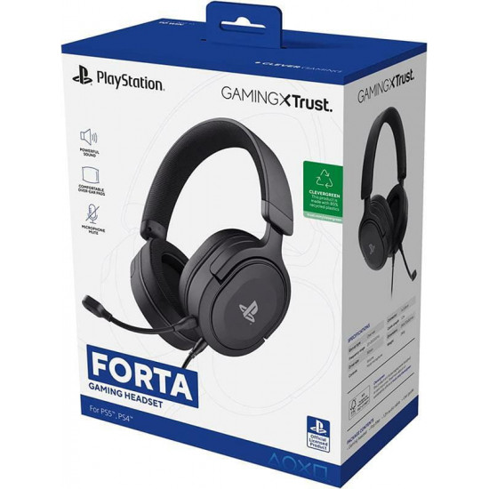 Гарнітура Trust GXT 498 Forta для PS5 Black (24715)