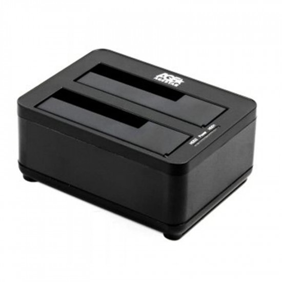 Док-станція AgeStar 3UBT8 для SATA HDD 2.5"/3.5", USB 3.0, Black