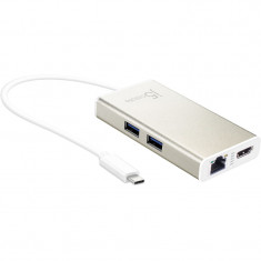 Док-станція J5create USB-C 5-в-1 (JCA374-N)