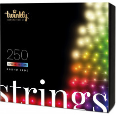 Smart LED гірлянда Twinkly Strings RGBW Gen II (TWS250SPP-TEU) 250LED, 20м, BT+WiFi