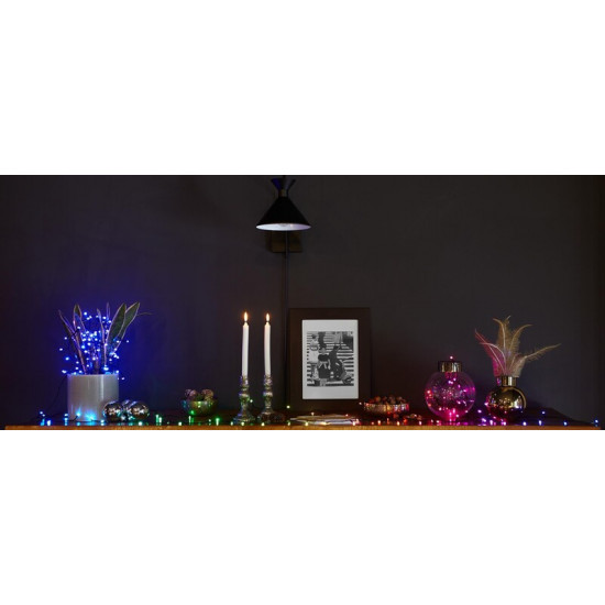 Smart LED гірлянда Twinkly Strings RGBW Gen II (TWS250SPP-TEU) 250LED, 20м, BT+WiFi