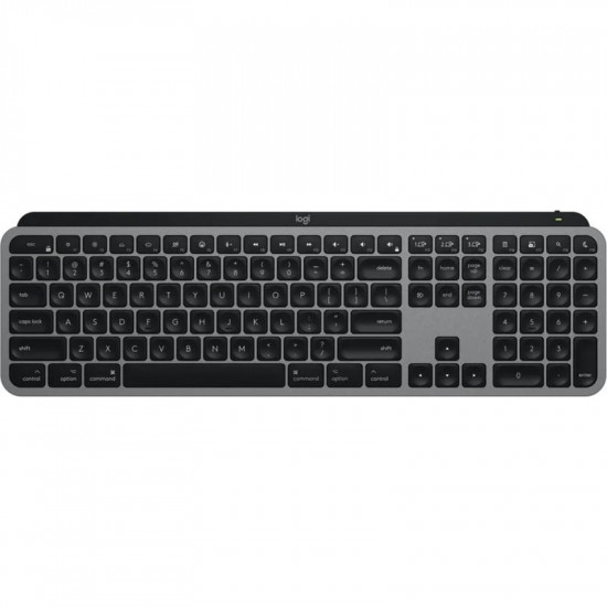 Клавiатура бездротова Logitech MX Keys S for Mac Space Grey (920-011637)