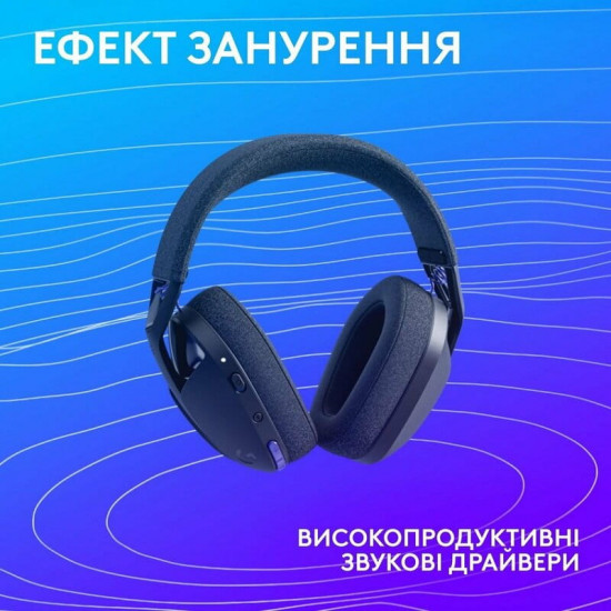 Гарнітура Logitech G321 Lightspeed Black (981-001563)