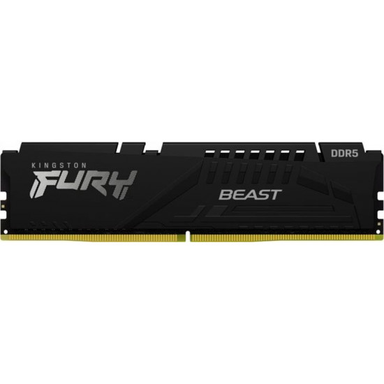 Модуль пам`яті DDR5 2x32GB/6000 Kingston Fury Beast Black (KF560C30BBEK2-64)