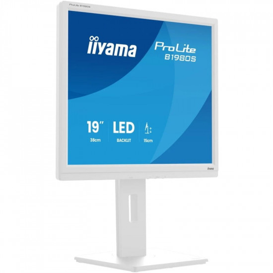 Монітор Iiyama 19" ProLite B1980S-W1 TN White