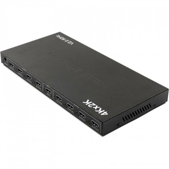 Сплітер PowerPlant (CA912490) HDMI - 8xHDMI, чорний