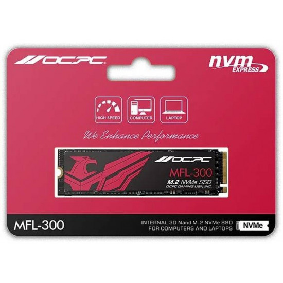 Накопичувач SSD  256GB OCPC MFL-300 M.2 2280 PCIe 3.0 x4 NVMe (SSDM2PCIEF256GB)