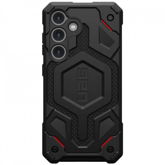 Чохол-накладка Urban Armor Gear Monarch для Samsung Galaxy S24 Kevlar Black (214411113940)