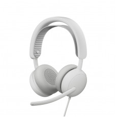 Гарнітура Logitech Zone Wired 2 USB Off-White (981-001621)