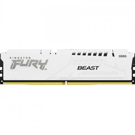 Модуль пам`яті DDR5 16GB/5600 Kingston Fury Beast White (KF556C36BWE-16)