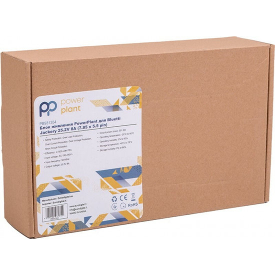 Блок живлення PowerPlant для Bluetti Jackery 25.2V 8A (7.85*5.5 pin) (PB931354)