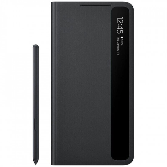 Чохол-книжка Samsung Smart Clear View Cover with S Pen для Samsung Galaxy S21 Ultra SM-G998 Black (EF-ZG99PCBEGRU)
