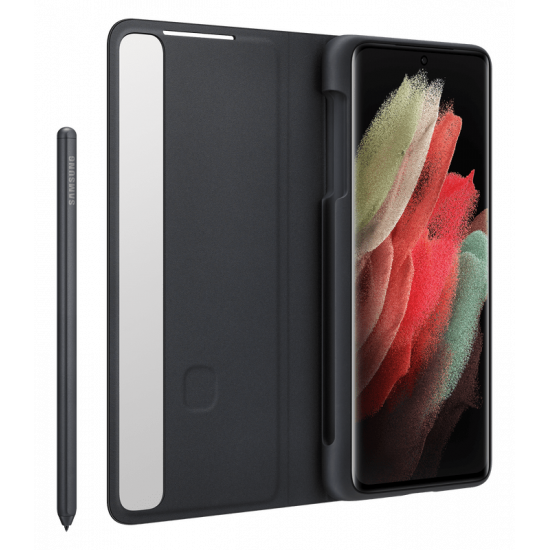 Чохол-книжка Samsung Smart Clear View Cover with S Pen для Samsung Galaxy S21 Ultra SM-G998 Black (EF-ZG99PCBEGRU)