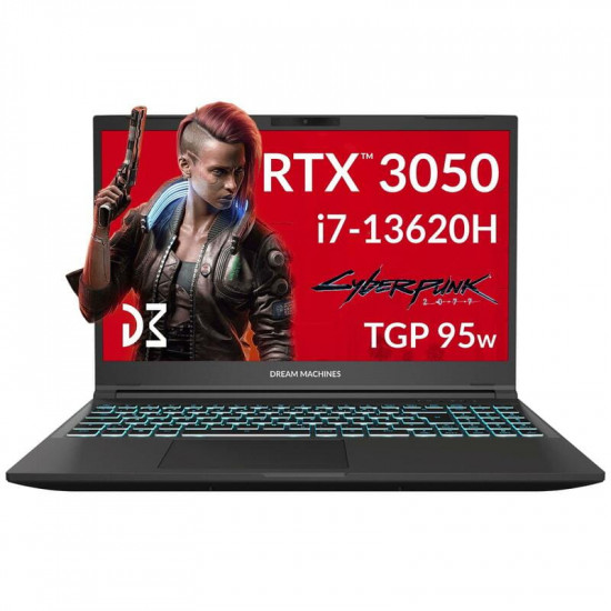Ноутбук Dream Machines RG3050-15 (RG3050-15UA77) Black