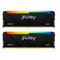 Модуль пам`яті DDR4 2x16GB/3200 Kingston Fury Beast RGB (KF432C16BB12AK2/32WP)
