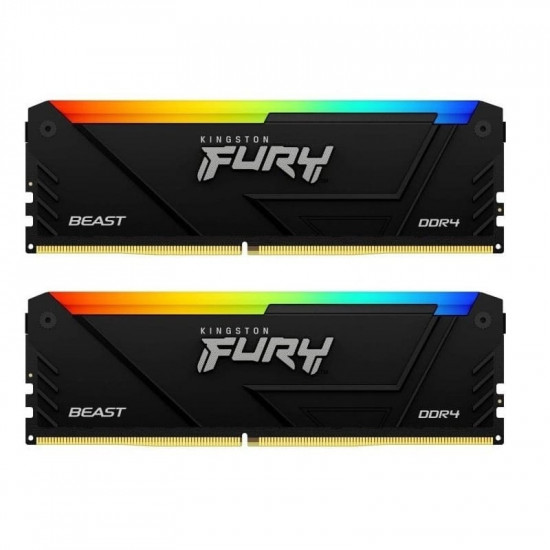 Модуль пам`яті DDR4 2x16GB/3200 Kingston Fury Beast RGB (KF432C16BB12AK2/32WP)