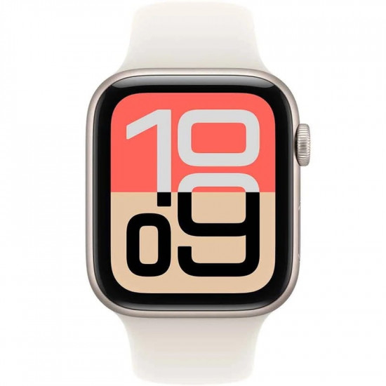 Смарт-годинник Apple Watch SE 3 GPS 44mm Starlight Aluminium Case with Starlight Sport Band - S/M (MEHG4RK/A)
