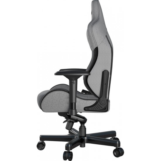 Крісло для геймерів Anda Seat T-Pro 2 Size XL Linen Grey/Black (AD12XLLA-01-GB-F)
