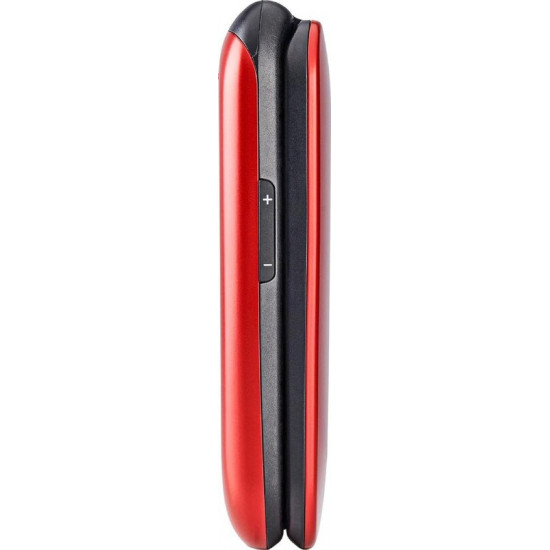 Мобiльний телефон Panasonic KX-TU550 Red (KX-TU550EXR)