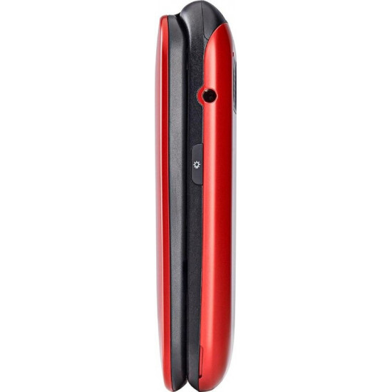 Мобiльний телефон Panasonic KX-TU550 Red (KX-TU550EXR)