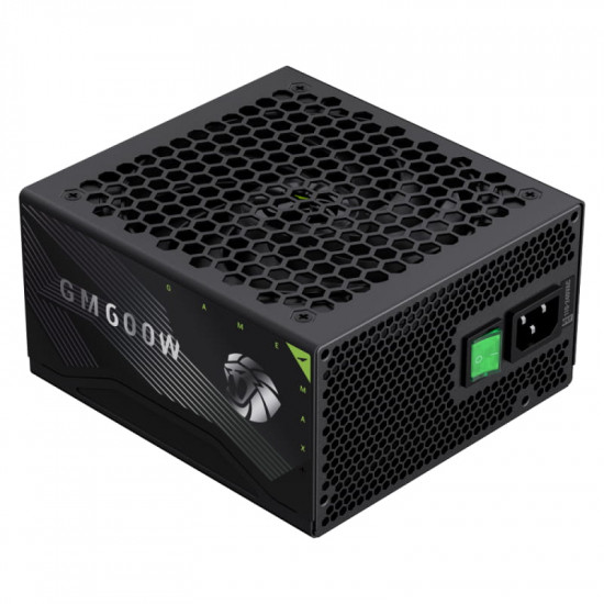 Блок живлення GameMax GM 600B Fully-modular New 600W Black